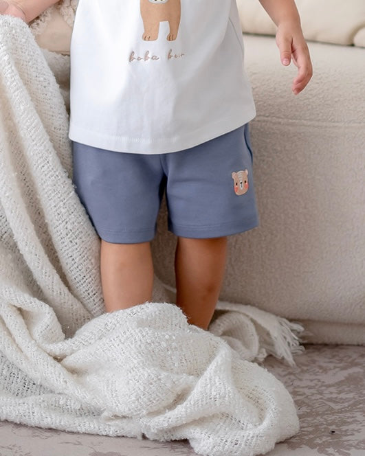 LEBEAR EMBROIDERY JOGGER SHORTS BUNDLE OF 3