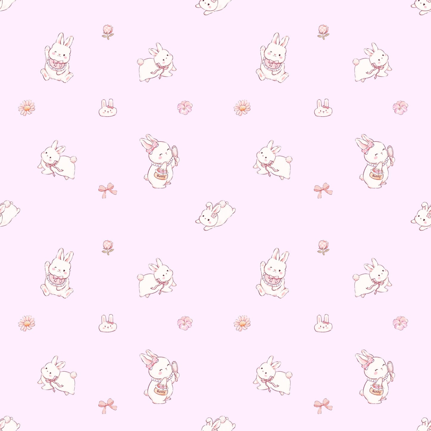 LEBEAR X CHERIE ADULT BAMBOO PYJAMAS SHORTS SET (DREAM BLOSSOM)