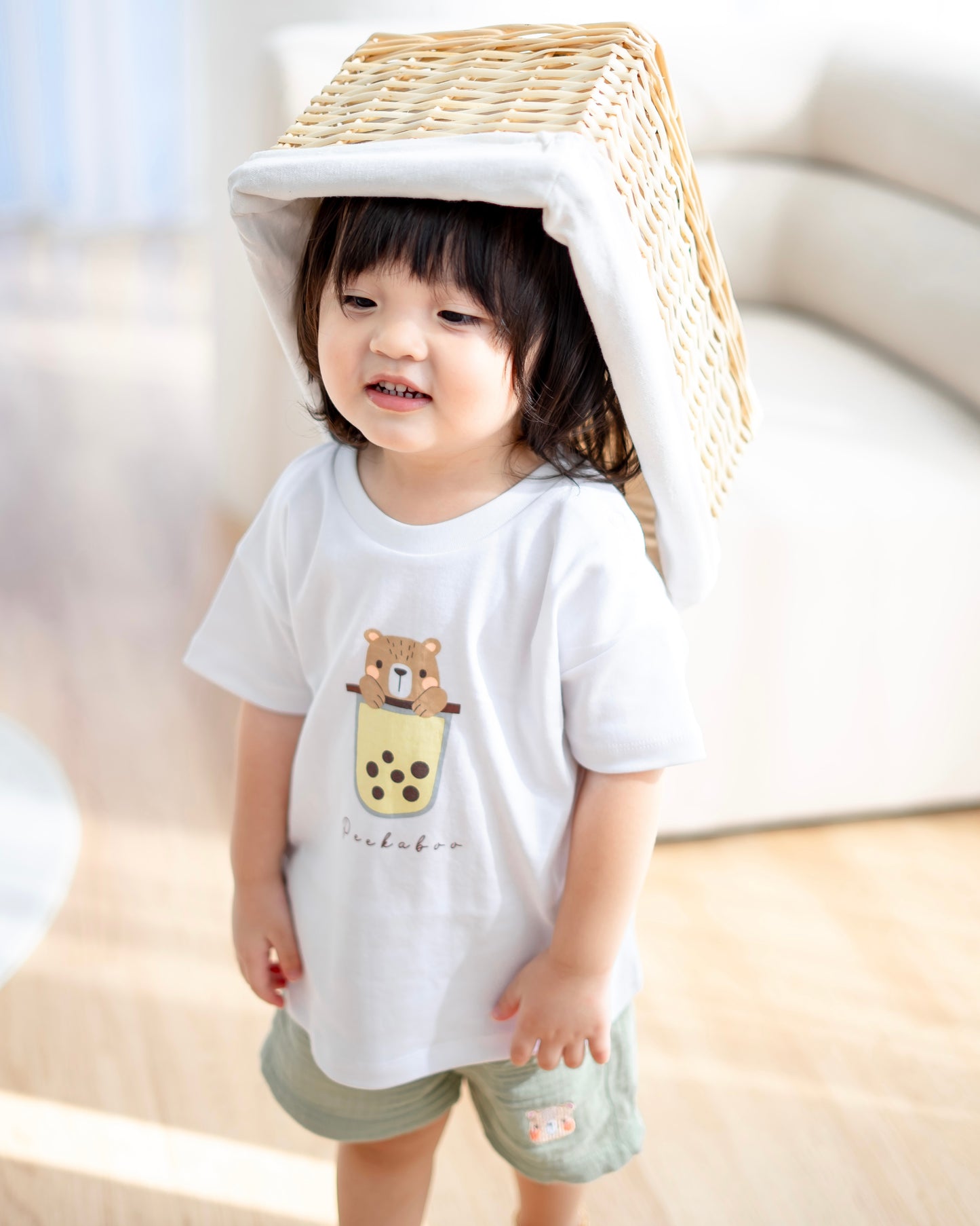 Lebear Peekaboba Top in White