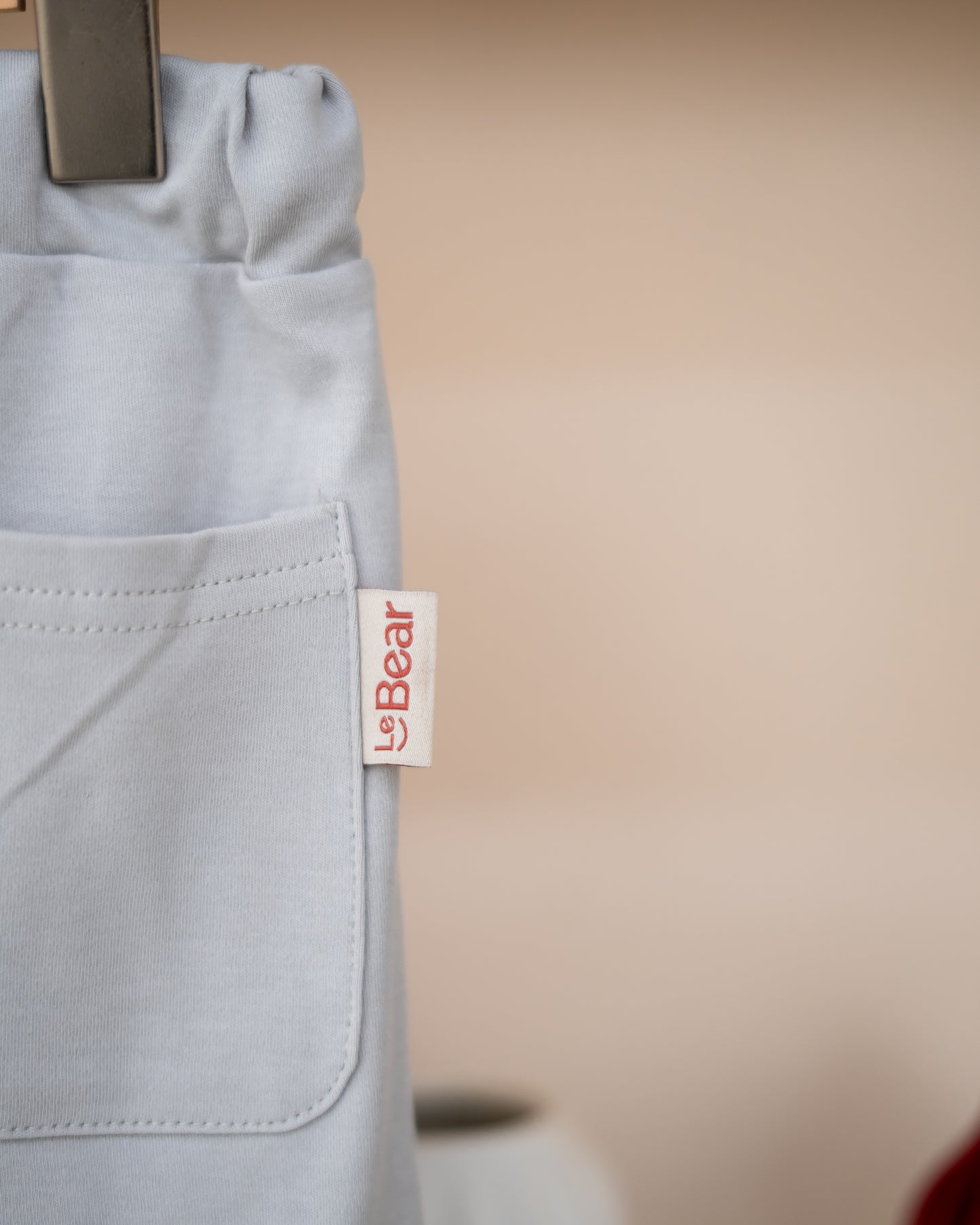 LEBEAR UTILITY JOGGER PANTS IN CLOUD GREY