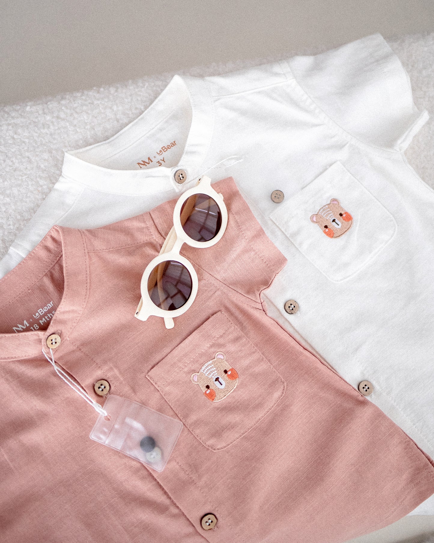 NM X LEBEAR MANDARIN COLLAR SHIRT