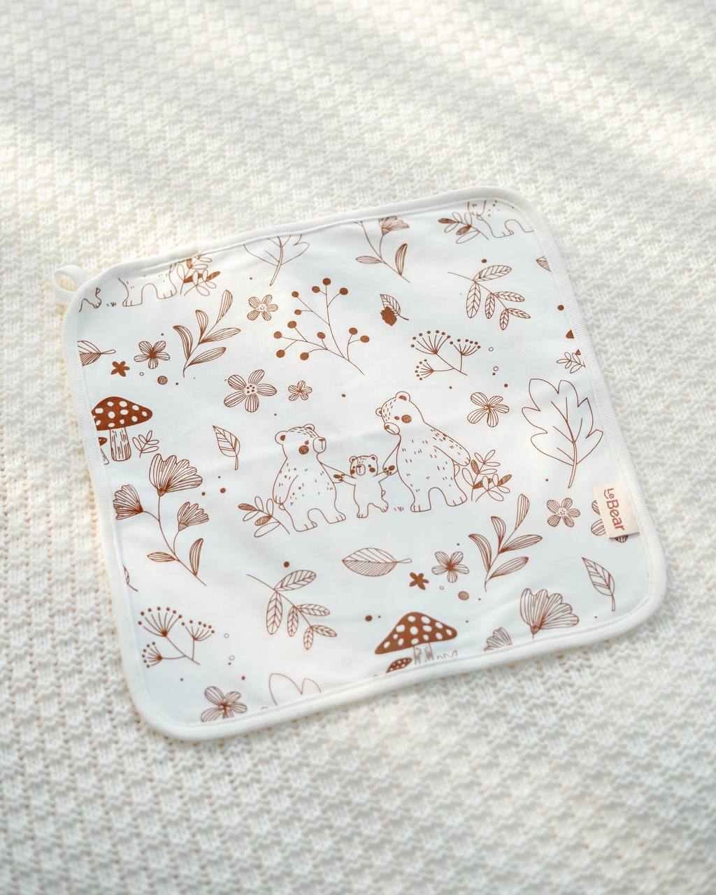 Family Bear Handkerchief