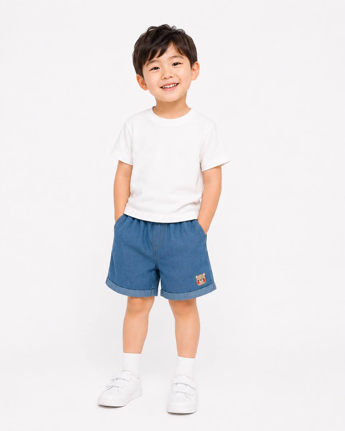 LEBEAR CLASSIC KIDS DENIM SHORTS