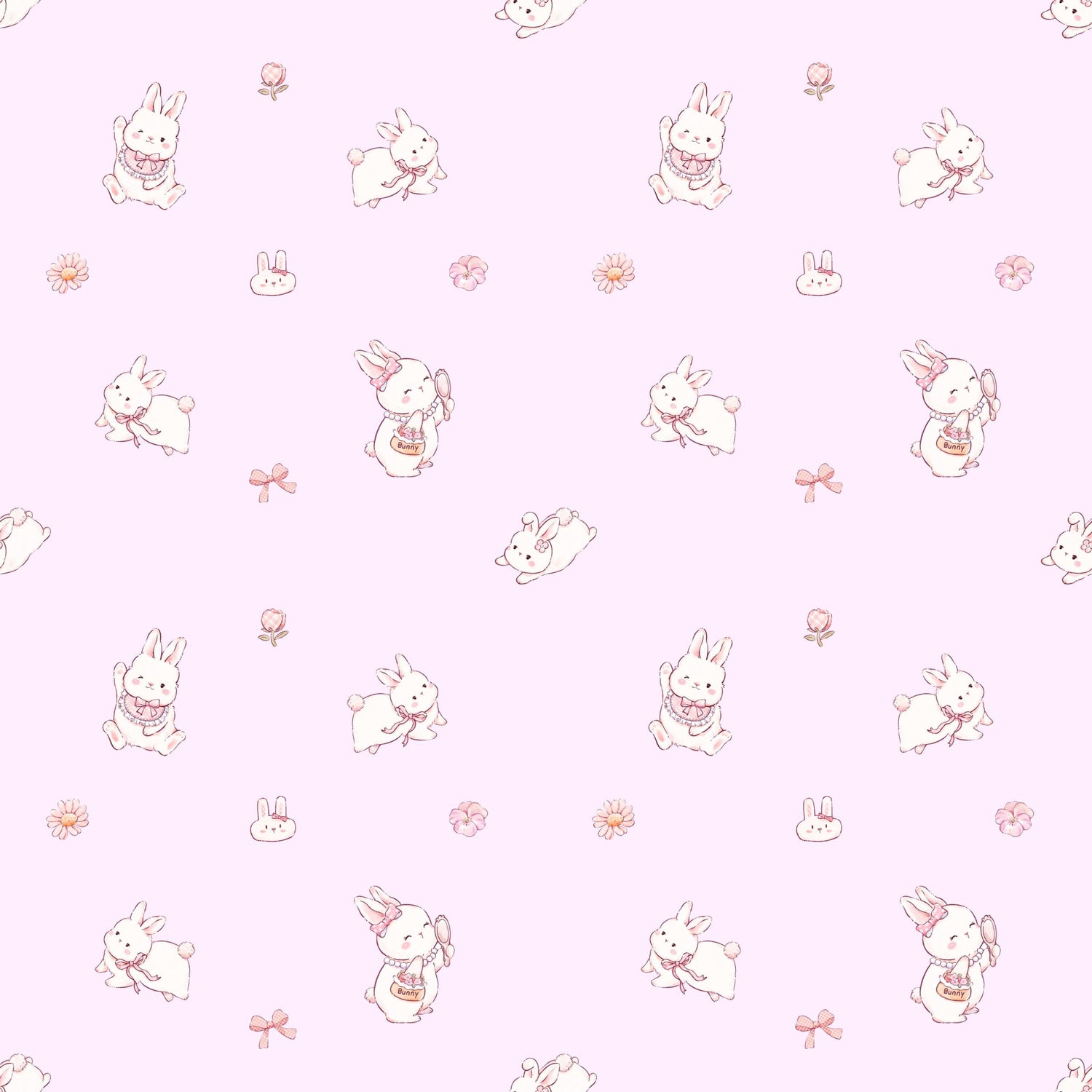 LEBEAR X CHERIE ADULT BAMBOO PYJAMAS SHORTS SET (DREAM BLOSSOM)