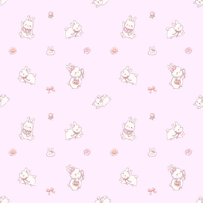 LEBEAR X CHERIE ADULT BAMBOO PYJAMAS SHORTS SET (DREAM BLOSSOM)