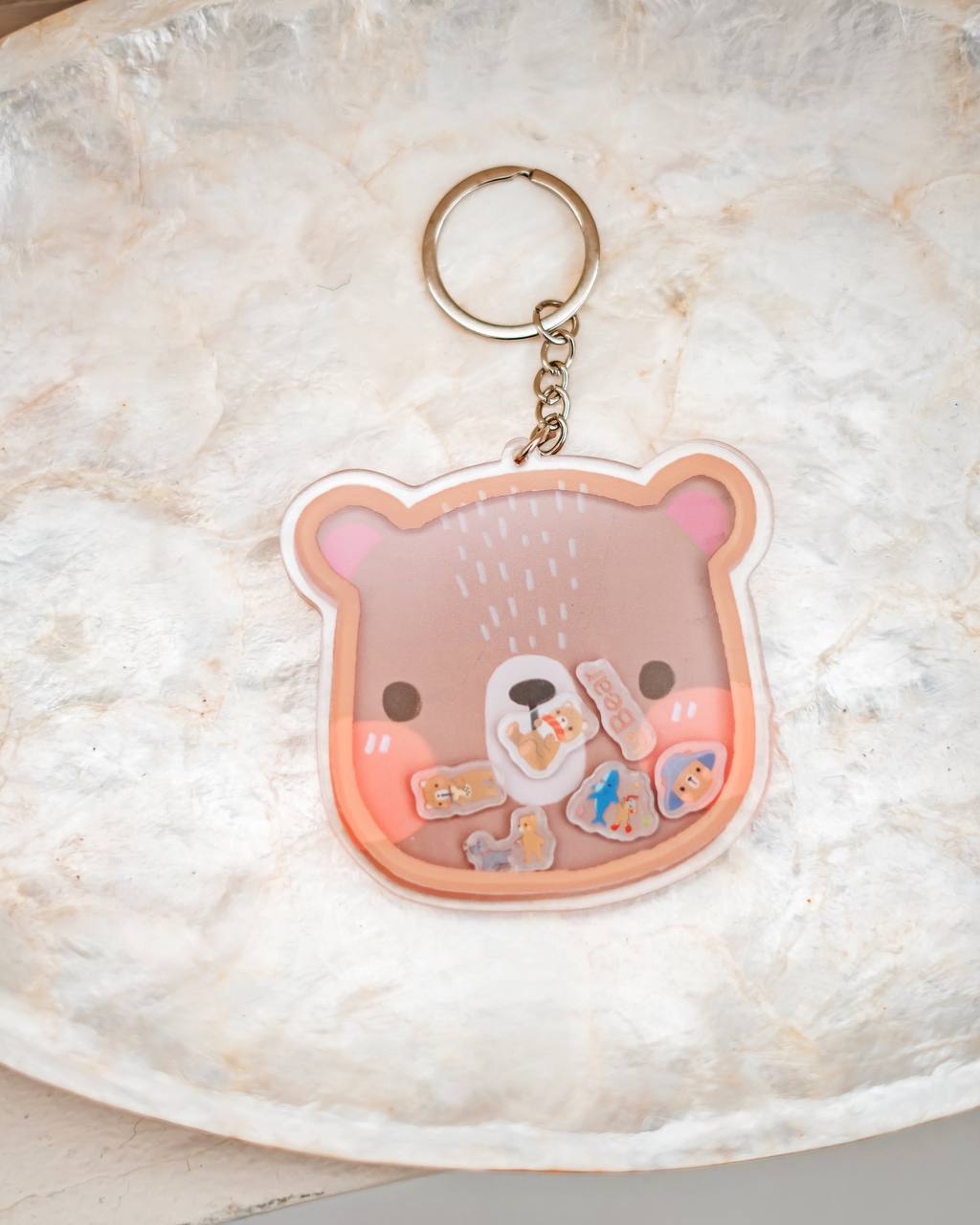 LEBEAR JIGGLE BUDDY KEYCHAIN