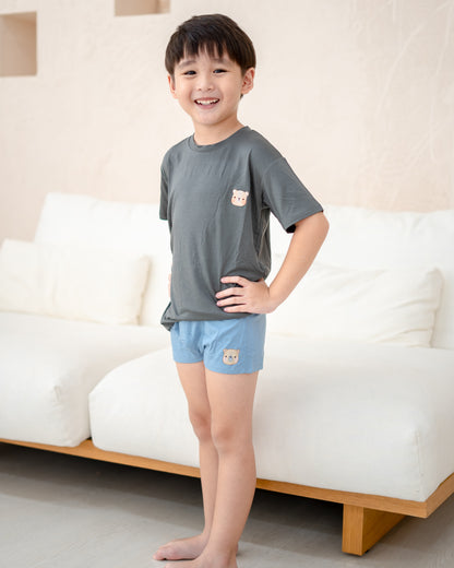 LEBEAR BOYS BAMBOO BOXER TRUNK (PACK OF 3)