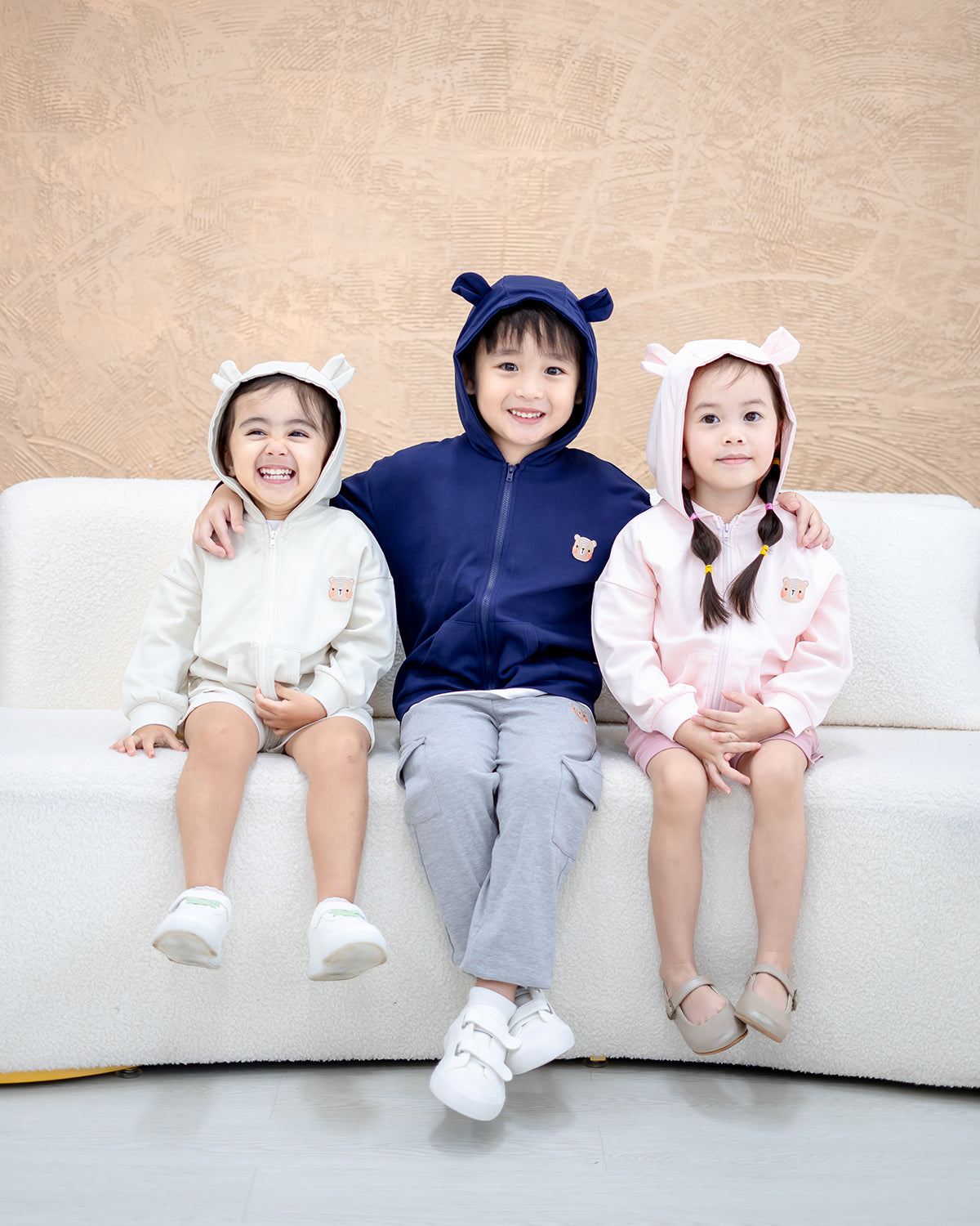 VOYABEAR HOODED JACKET IN DEEP SEA NAVY