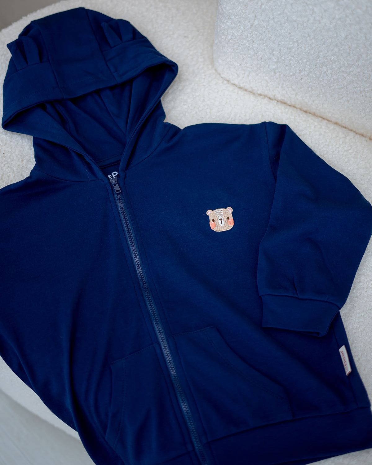 VOYABEAR HOODED JACKET IN DEEP SEA NAVY