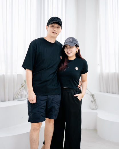 LEBEAR ADULT OVERSIZED TEE IN BLACK