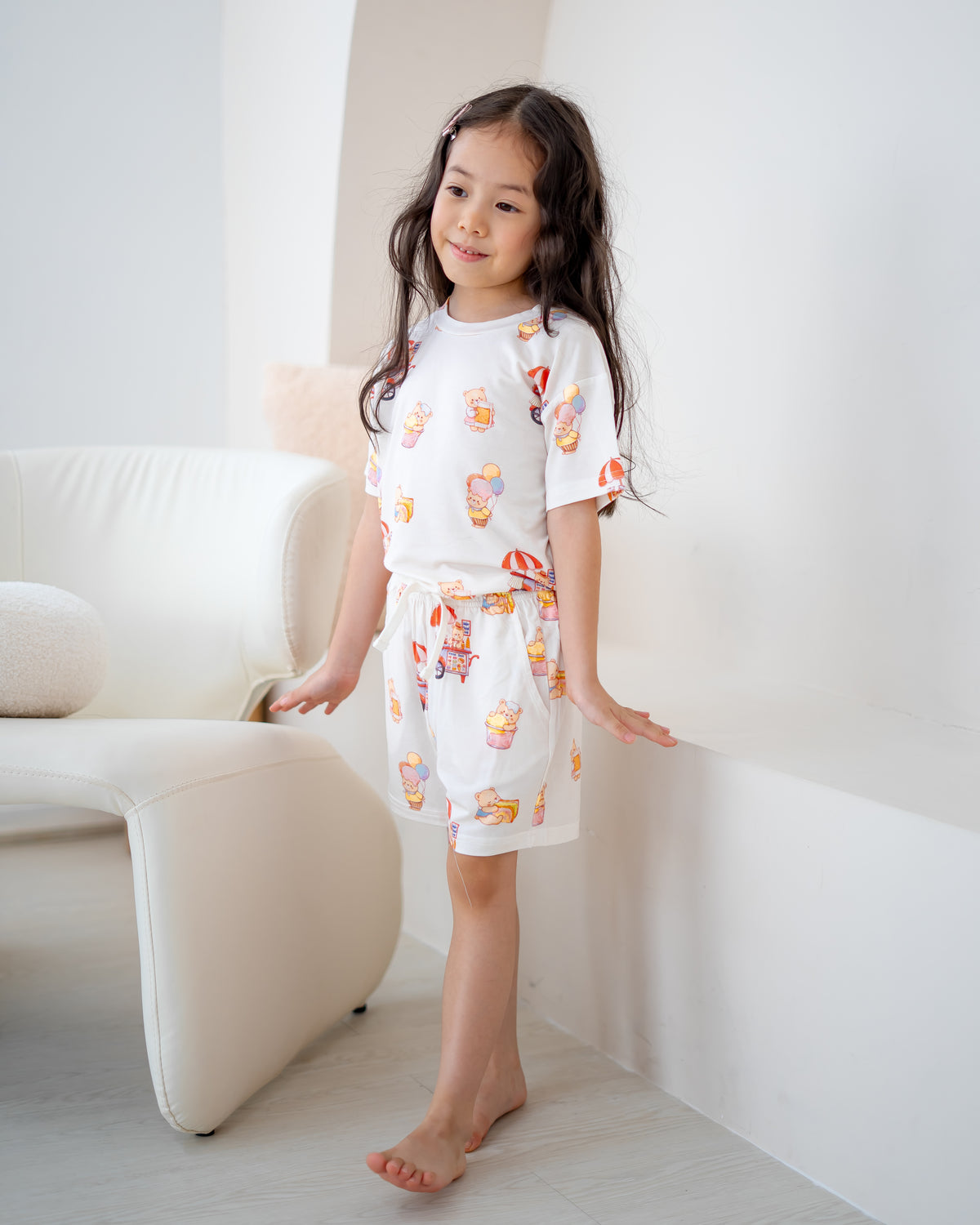UNCLE BEAR ICE CREAM TRUCK KIDS TENCEL™ LOUNGE SET