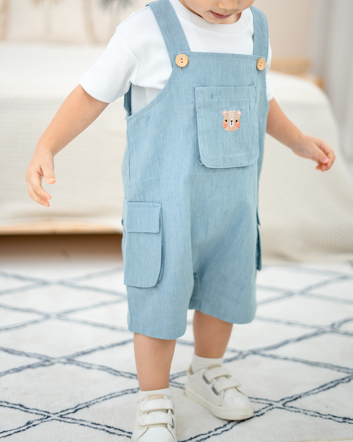 LEBEAR DENIM UTILITY OVERALL