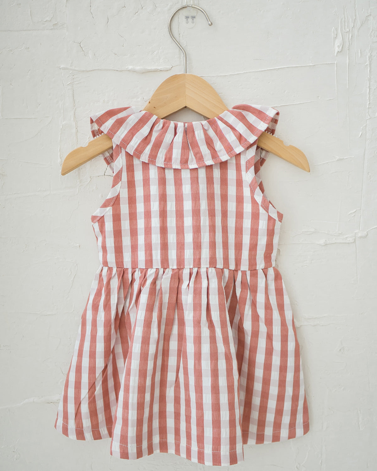 NM X LEBEAR BLISS GINGHAM DRESS