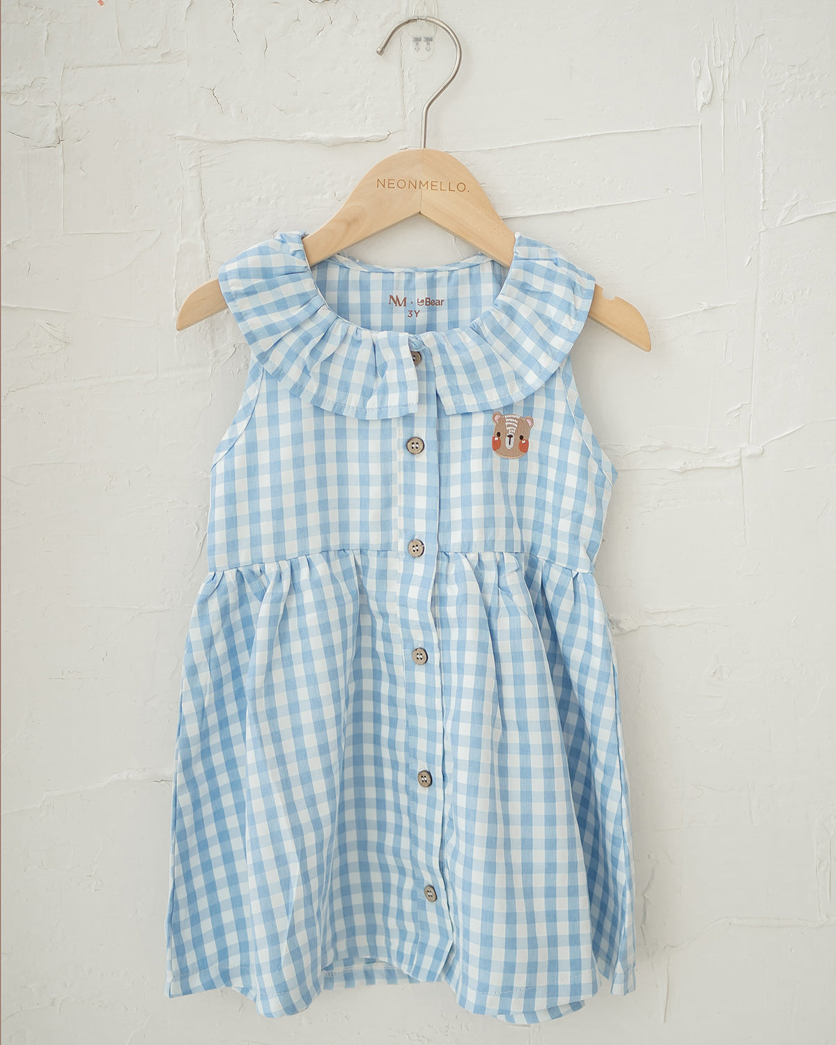 NM X LEBEAR BLISS GINGHAM DRESS