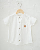NM X LEBEAR MANDARIN COLLAR SHIRT