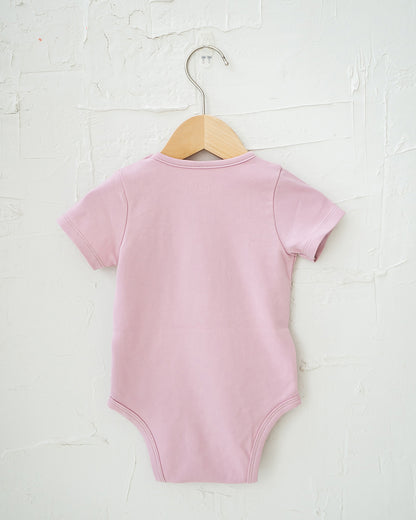 NM X LEBEAR BINKY BEAR ONESIE IN LILAC PINK