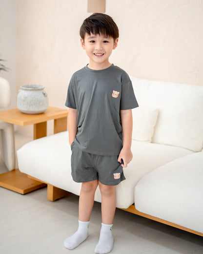 LEBEAR TENCEL™ LOUNGE SET IN GREY