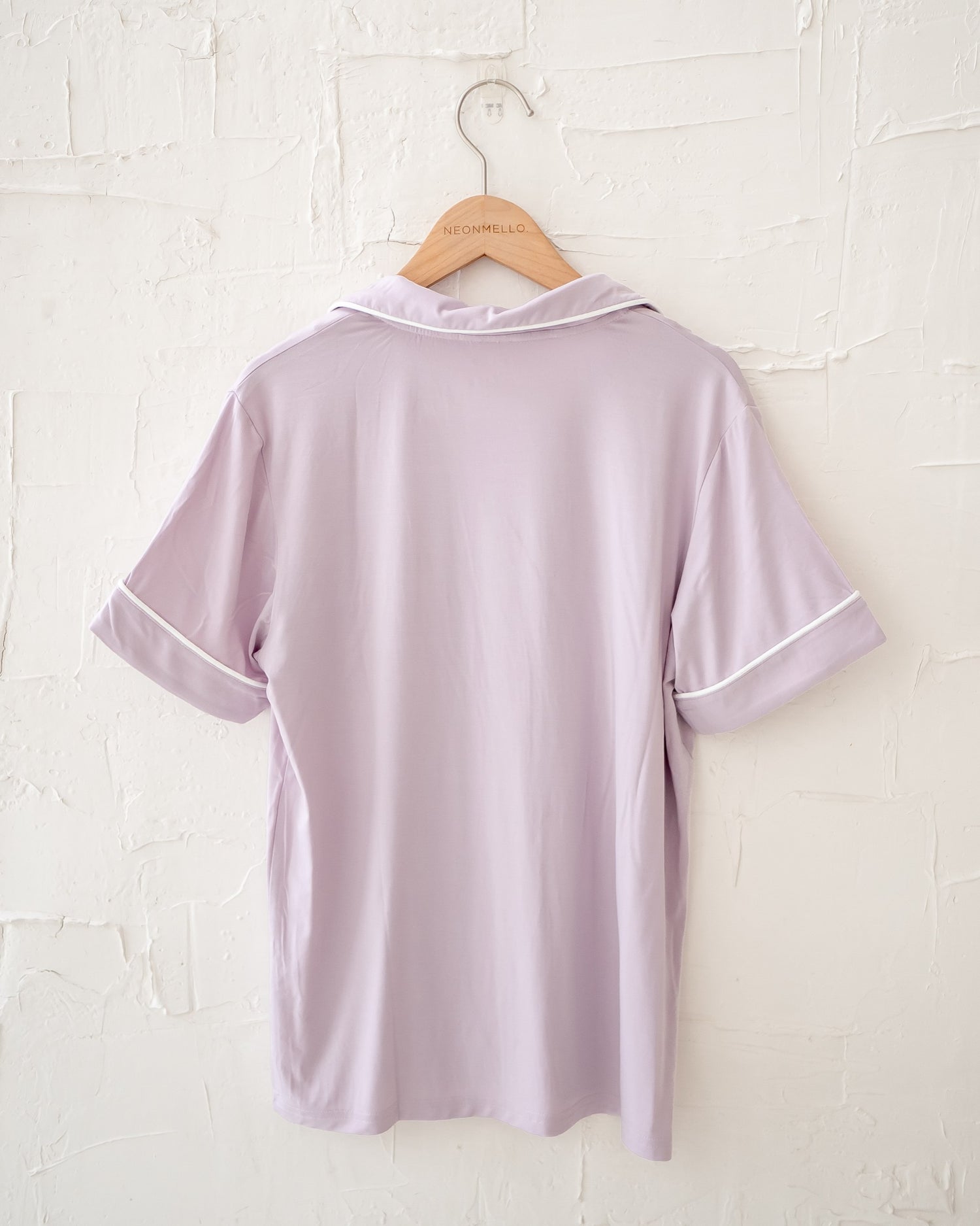 LEBEAR ADULT BAMBOO PYJAMAS SHORTS SET IN LILAC