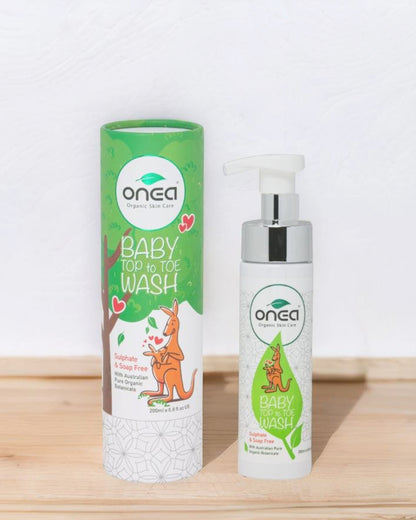 ONEA ORGANIC BABY HEAD TO TOE WASH