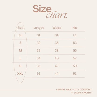 LEBEAR ADULT LUXE COMFORT PYJAMAS IN WINE RED
