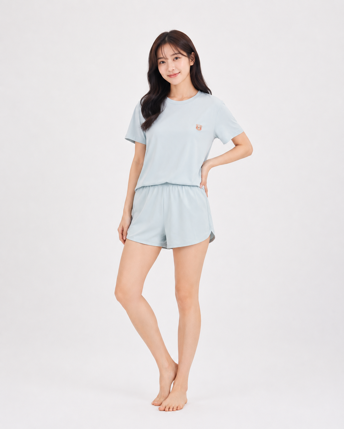 LEBEAR LADIES TENCEL™ SET IN DEW BLUE