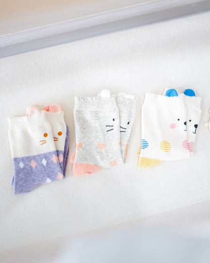 Marshmallow Socks (Pack of 3)