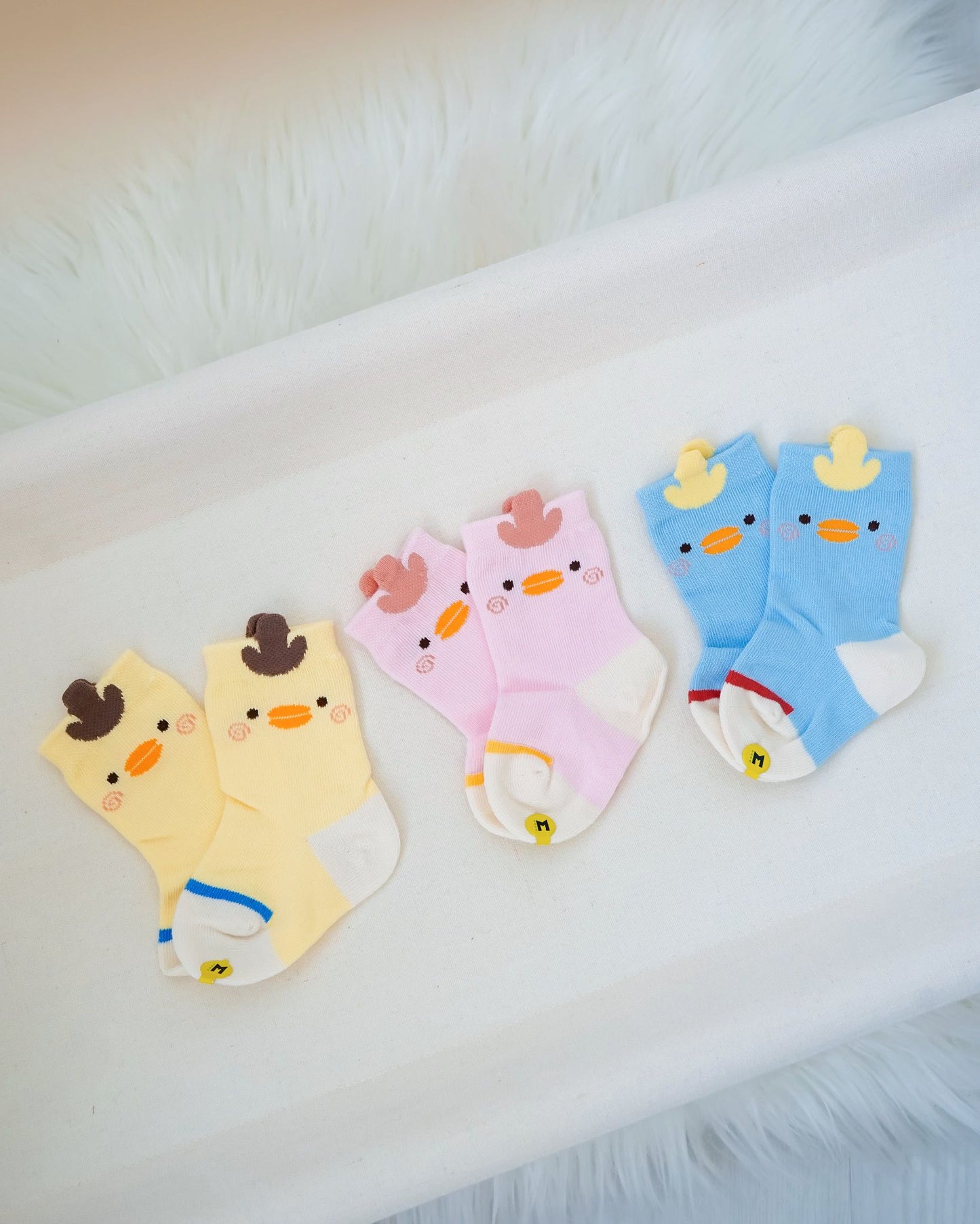 Chicky Collection Baby Socks (Pack of 3)